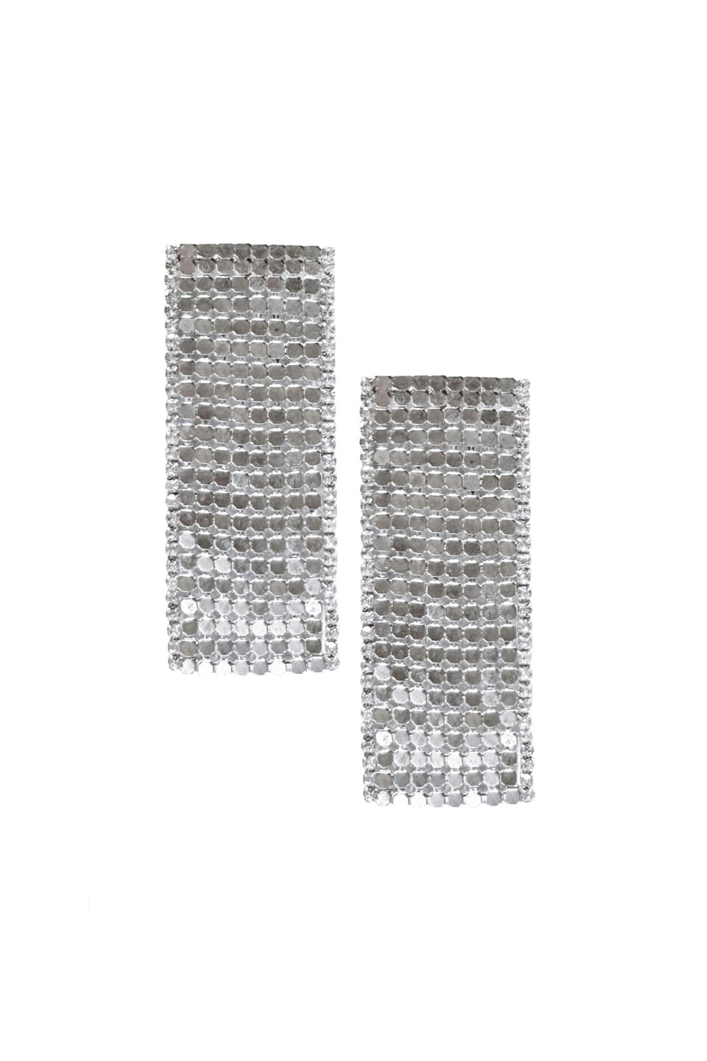 Ella Disco Silver Earring