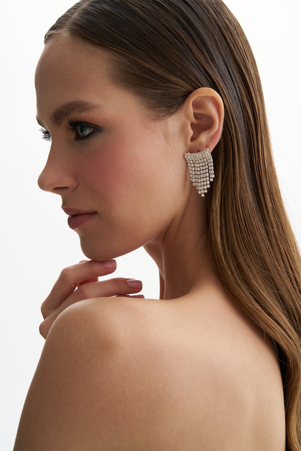 Eva Crystal Dangle Earring