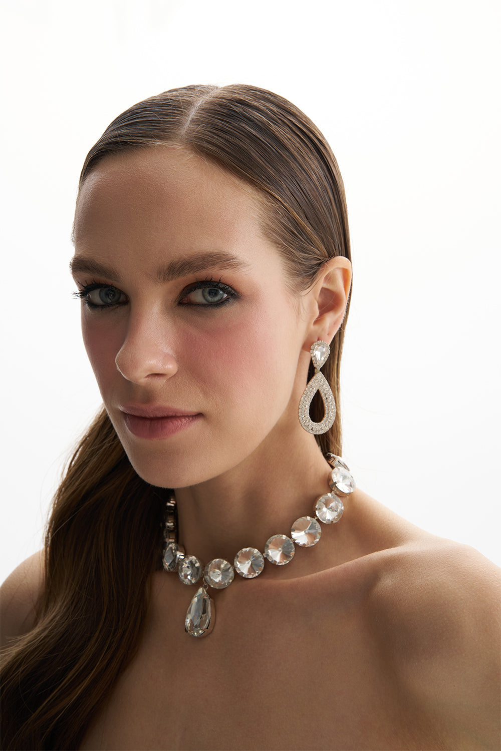 Claire Crystal Drop Earring