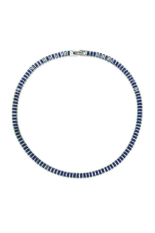 Lina Blue Crystal Necklace