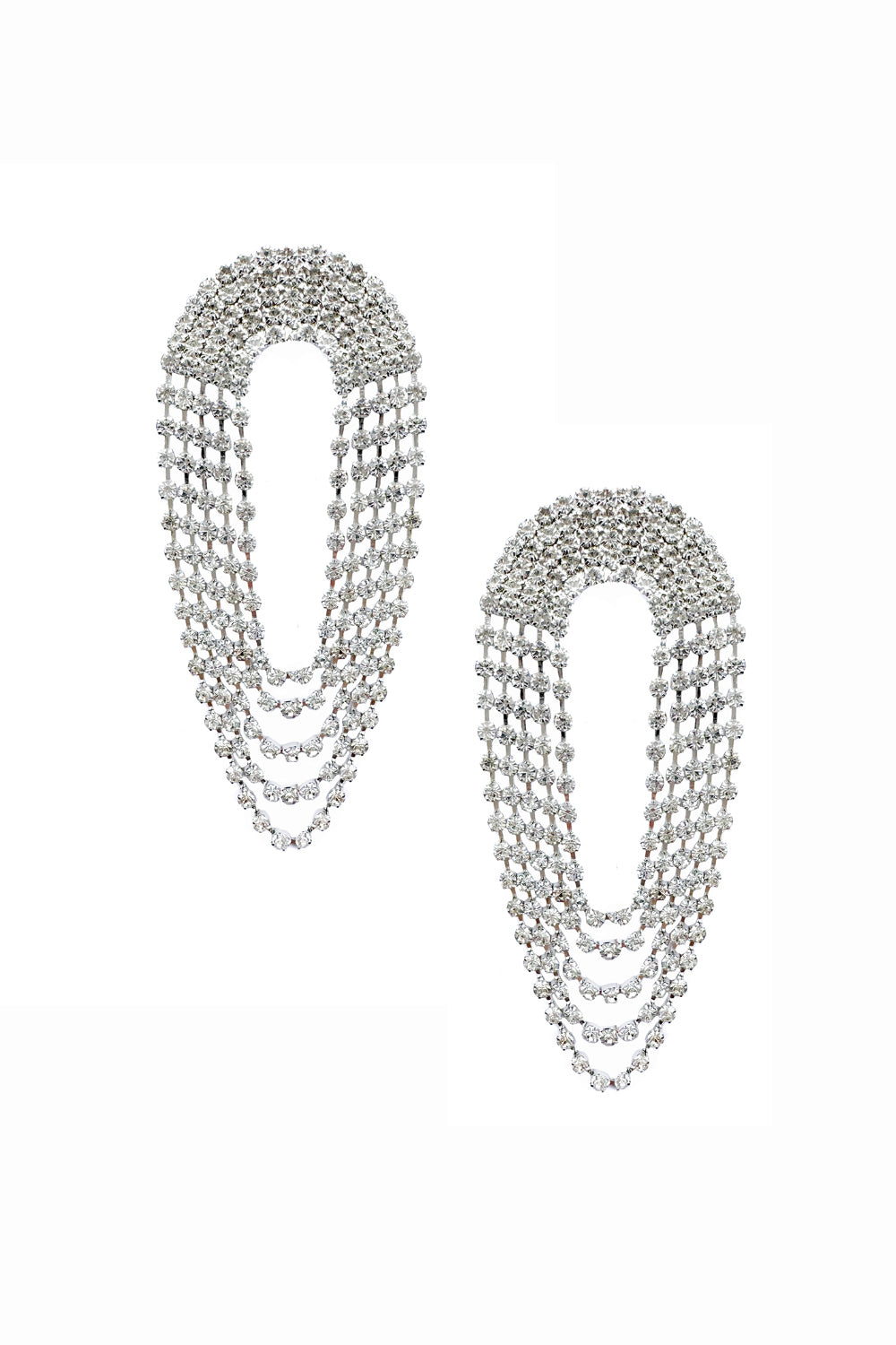 Leia Crystal Round Dangle Earring