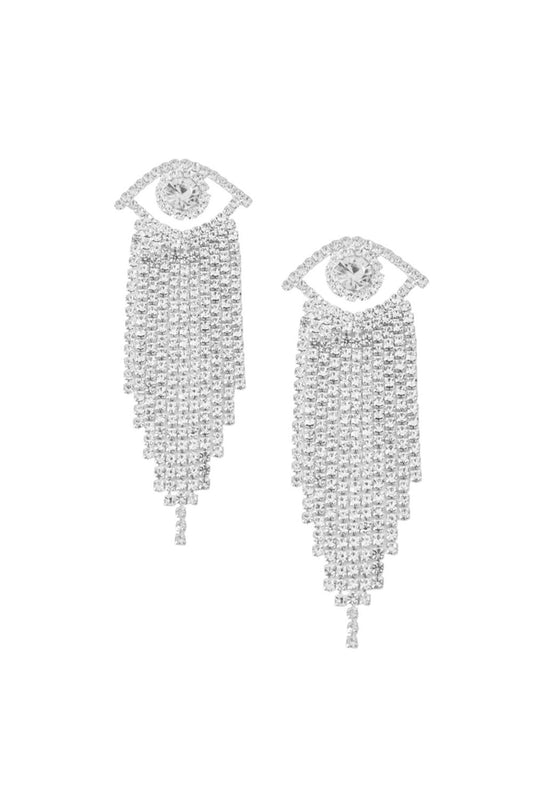 Reina Crystal Eye Dangle Earring
