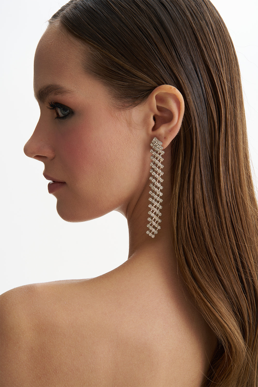 Tia Crystal Earring