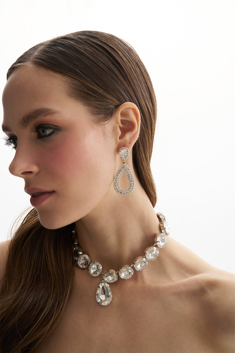 Claire Crystal Drop Earring
