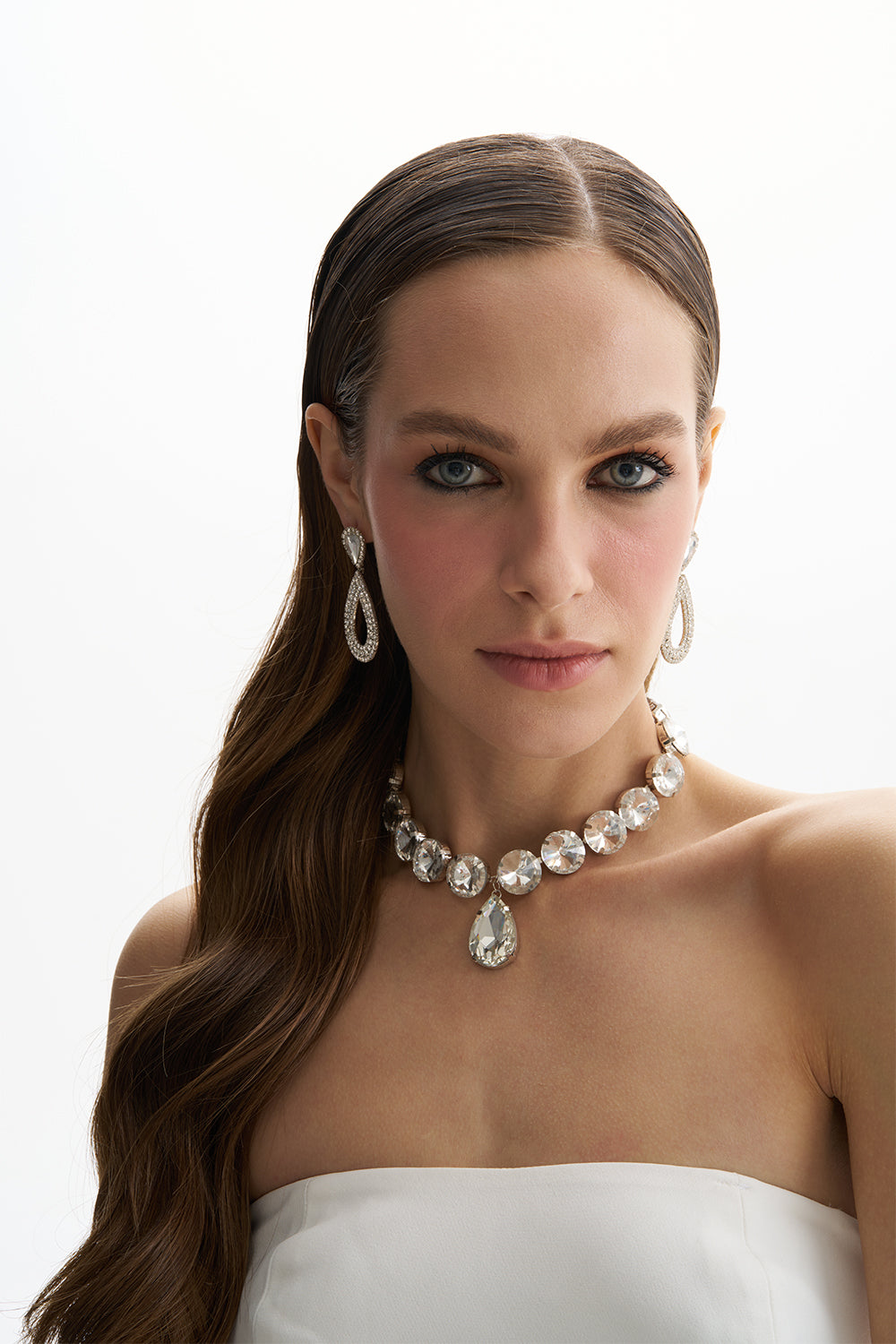 Claire Crystal Drop Earring