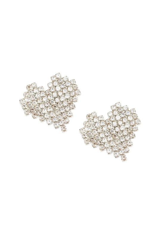 Lea Crystal Heart Earring