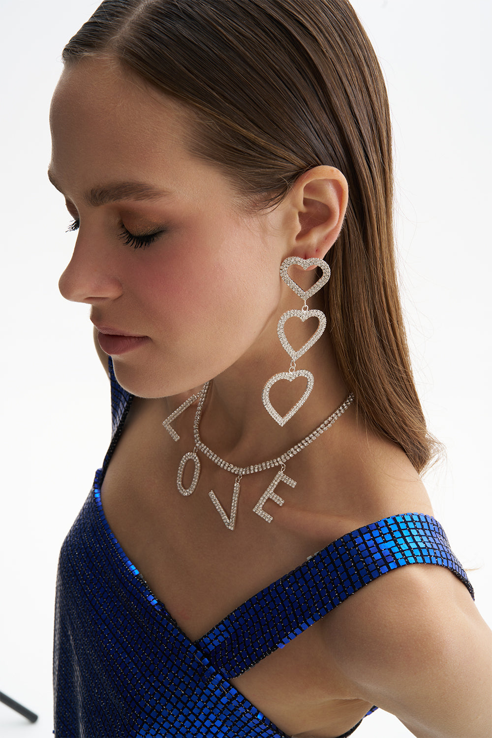 Love Crystal Necklace