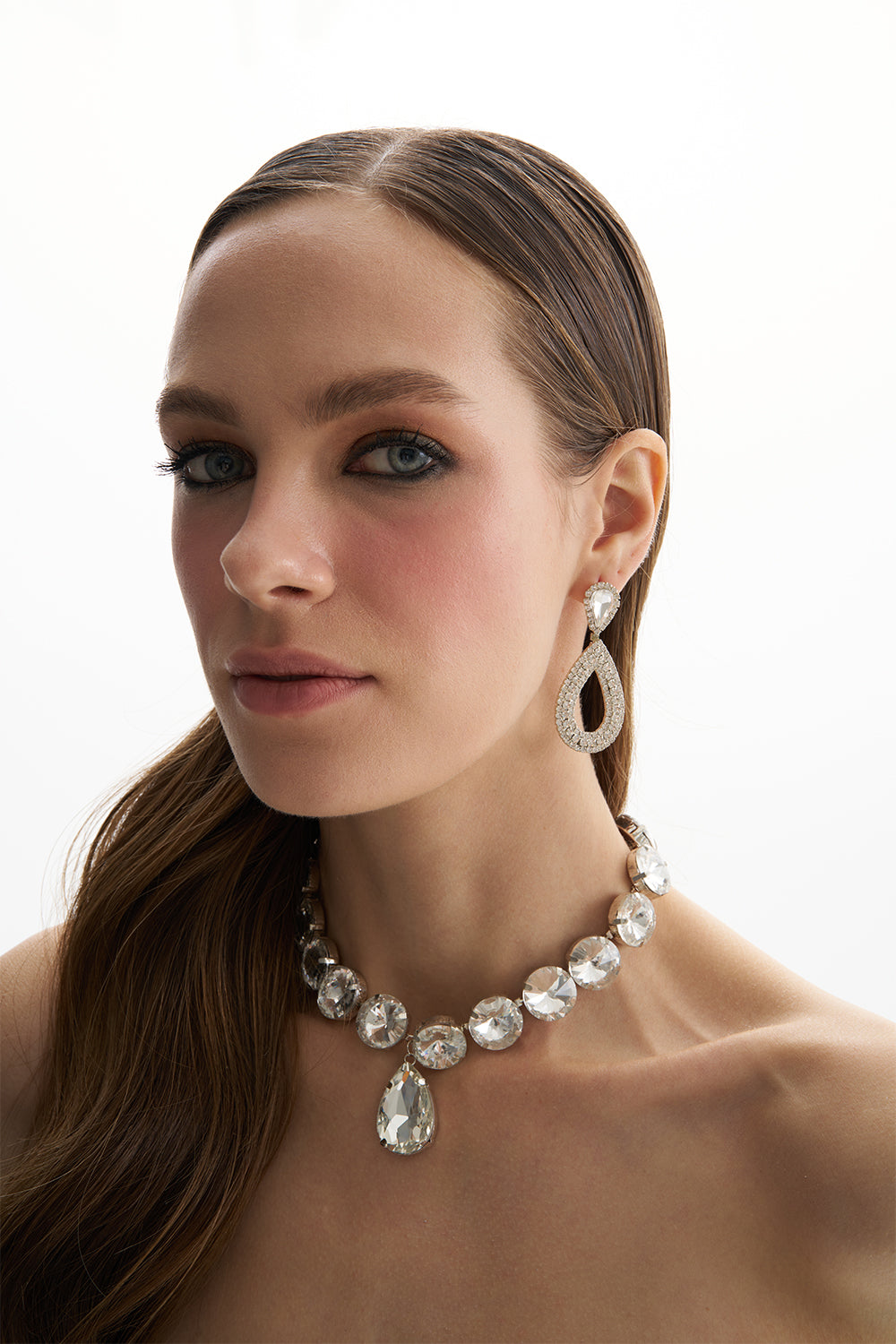 Claire Crystal Drop Earring